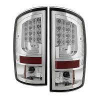 Spyder Version 2 Chrome LED Tail Lights 02-06 Dodge Ram - Click Image to Close